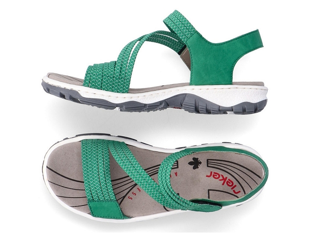 Rieker femme 68871 vert6225403_5