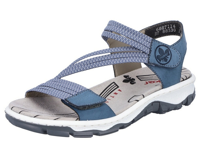 Rieker femme 68871 bleu
