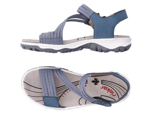 Rieker femme 68871 bleu6225404_5