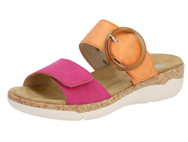 Remonte femme r6858 jaune et orange6226102_2