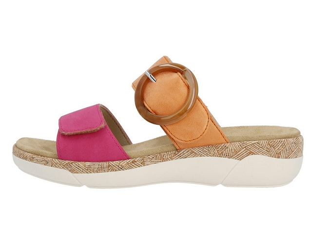 Remonte femme r6858 jaune et orange6226102_3