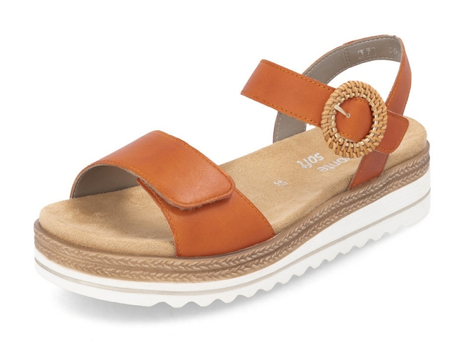Remonte femme d0q52 jaune et orange6226403_2
