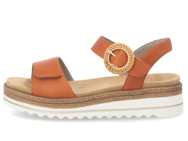 Remonte femme d0q52 jaune et orange6226403_3