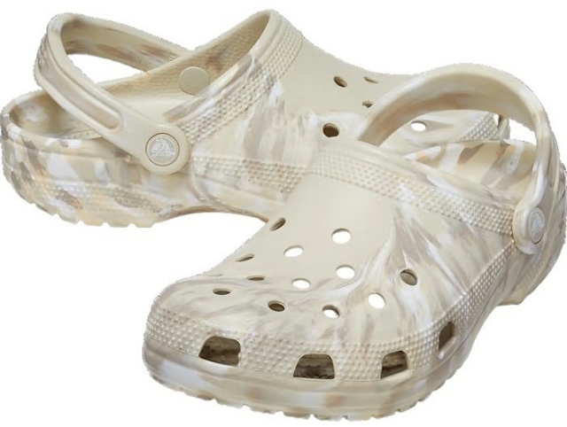 Crocs europe divers 206867 . classic marbled beige6227002_1