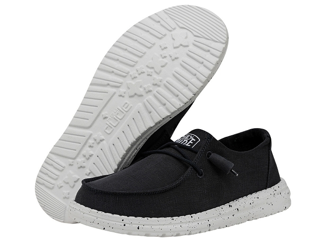 Dude femme wendy slub canvas bleu6235601_4