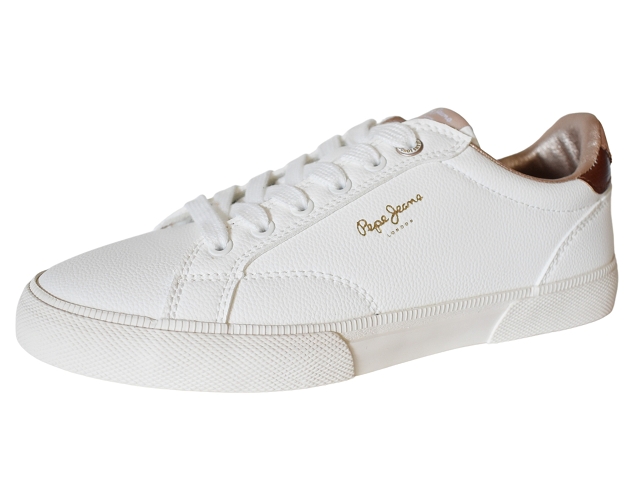 Pepe jeans footwear femme kenton class . pls31537 blanc