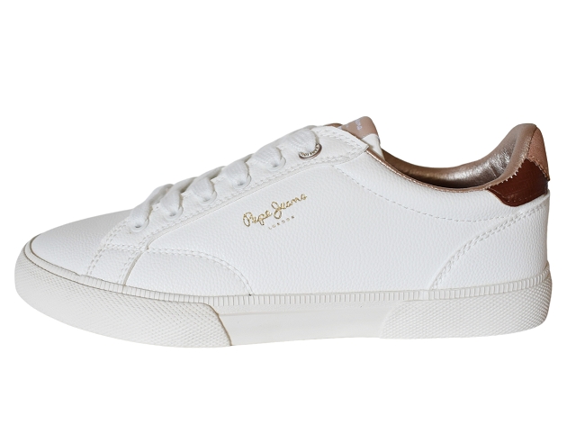 Pepe jeans footwear femme kenton class . pls31537 blanc6249001_2