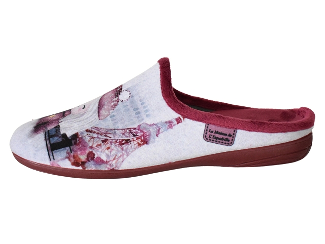 Maison espadrille femme 6518.6 rouge6251101_2