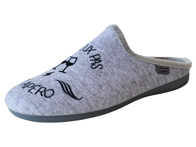 Maison espadrille homme 109.6 gris