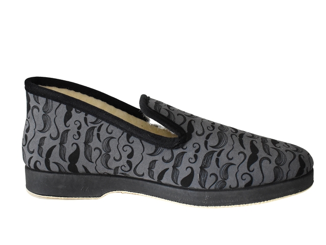Maison espadrille homme 7731.6 noir6252601_3