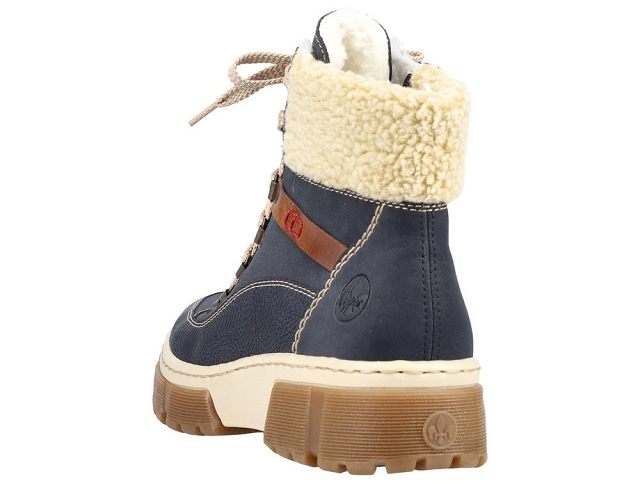 Rieker femme x8638 bleu6255401_5