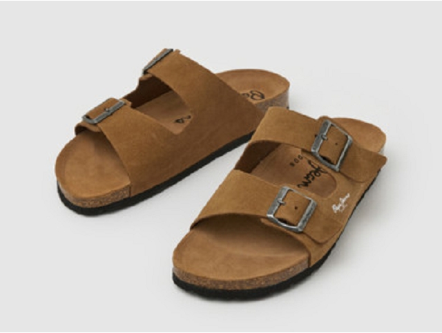 Pepe jeans footwear homme bio suede . pms90112 marron