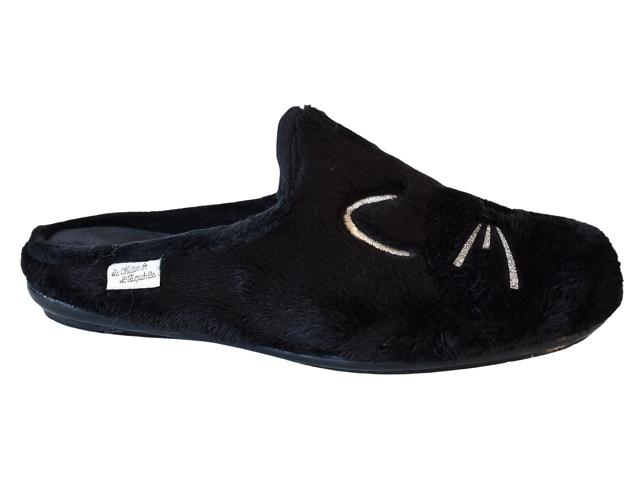 Maison espadrille femme 9012 noir6293902_2