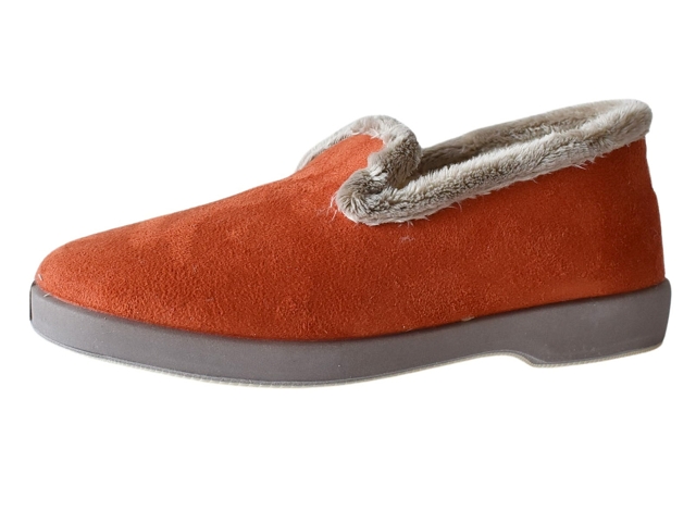 Maison espadrille femme 7806 jaune et orange