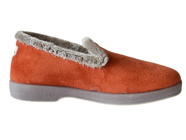 Maison espadrille femme 7806 jaune et orange6294301_3