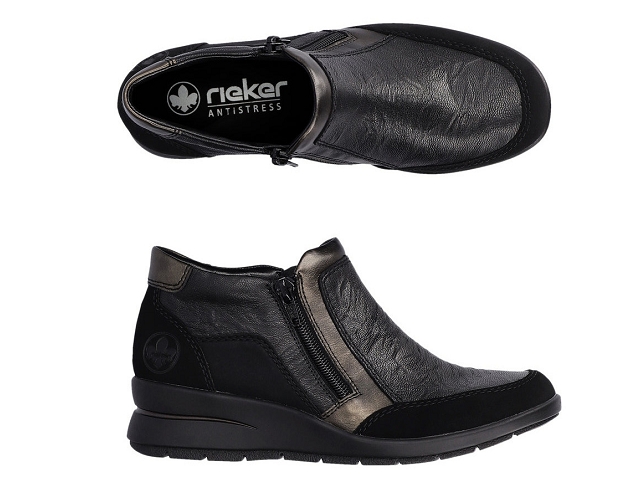 Rieker femme l4851 noir6297101_6