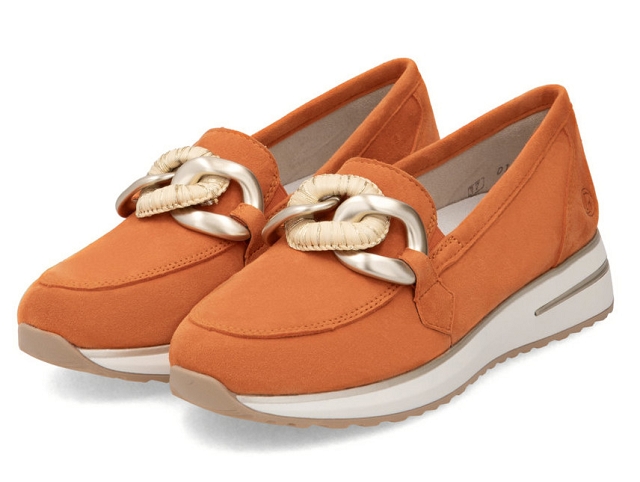 Remonte femme d1g11 jaune et orange