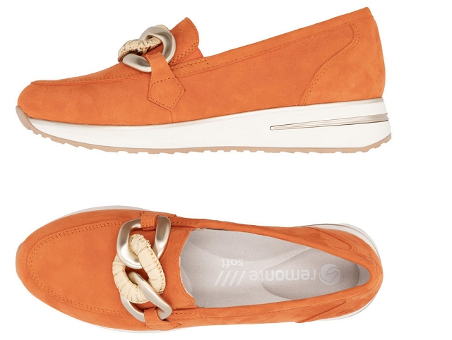 Remonte femme d1g11 jaune et orange6311202_5
