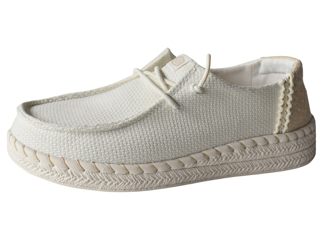 Dude femme wendy espadrille blanc