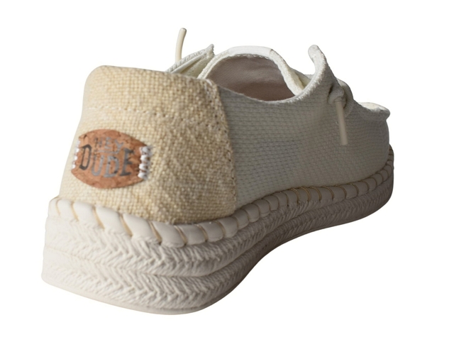 Dude femme wendy espadrille blanc6314601_2