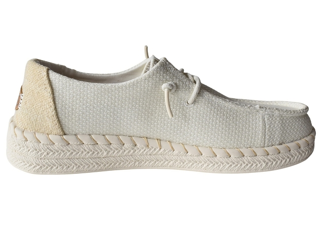 Dude femme wendy espadrille blanc6314601_3