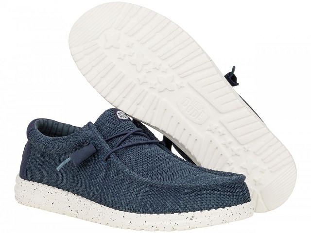 Dude homme wally stretch sox bleu6314801_2
