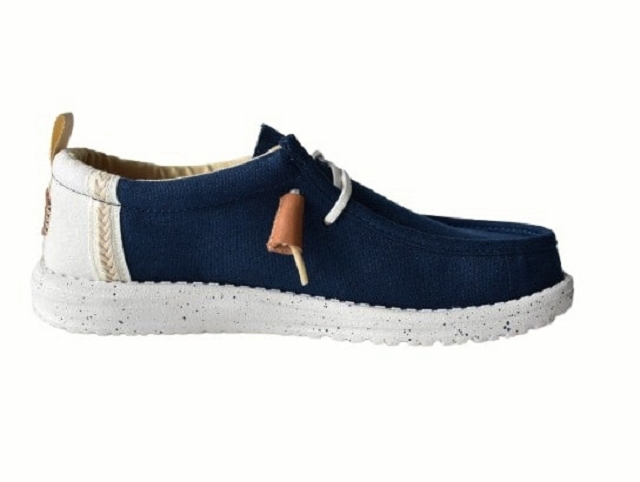 Dude homme wally summer linen bleu6314901_2