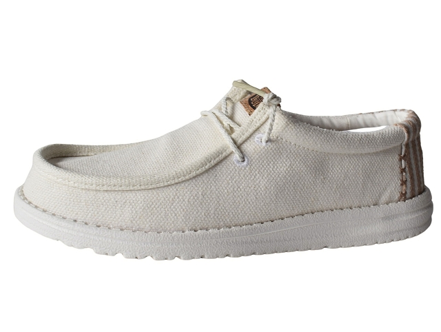 Dude homme wally resort blanc