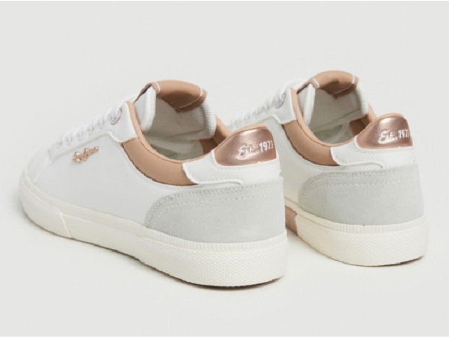 Pepe jeans footwear femme kenton court . pls31588 blanc6315301_4