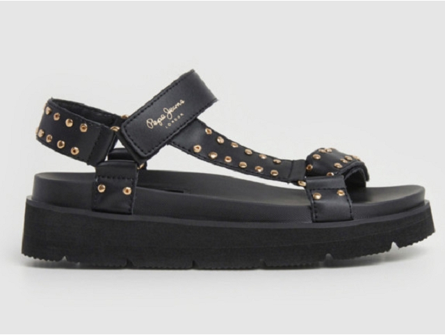 Pepe jeans footwear femme pola metal . pls90678 noir6315601_2