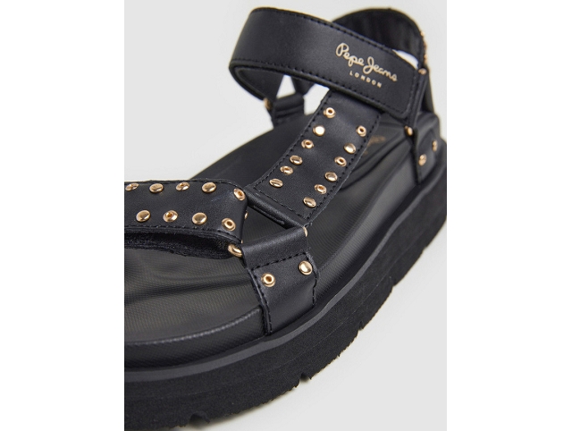 Pepe jeans footwear femme pola metal . pls90678 noir6315601_4