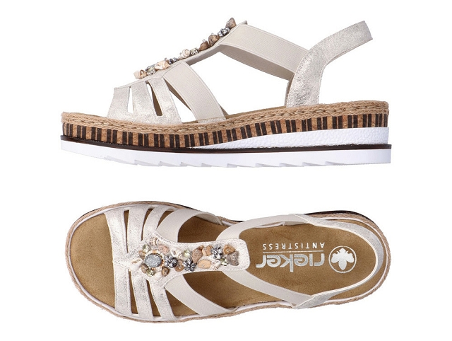 Rieker femme v7949 beige6316101_5