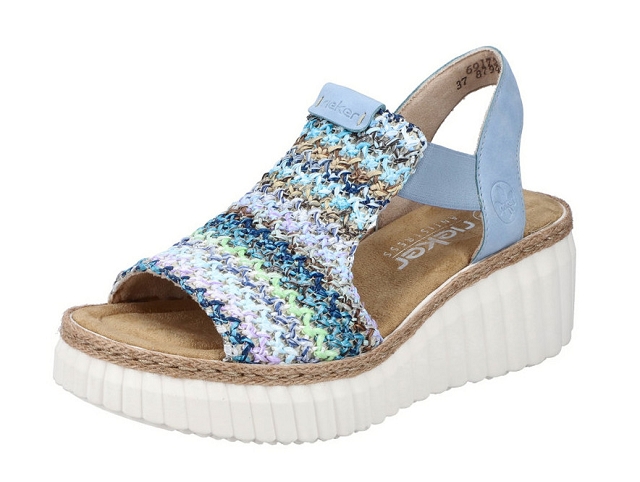 Rieker femme 69172 bleu