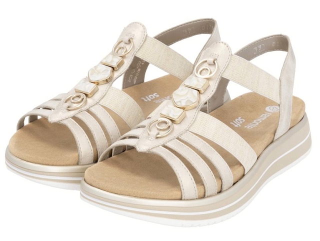 Remonte femme d1j60 beige