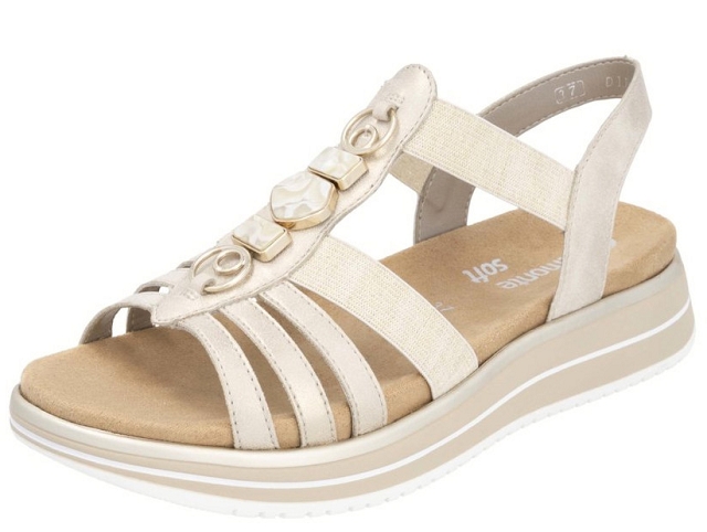 Remonte femme d1j60 beige6317101_2