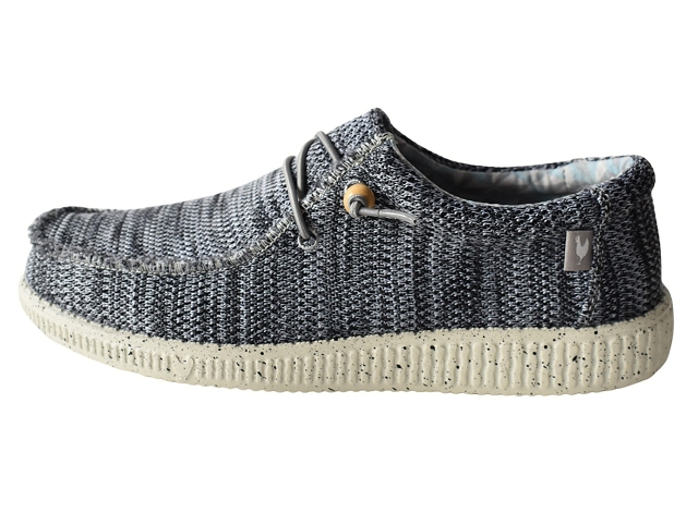 Walk in pitas homme wp150 . wallabi knitted gris6317701_2