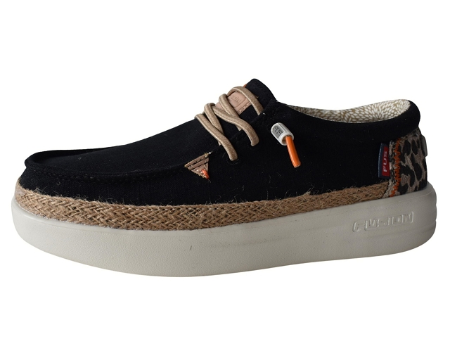 Fusion femme lily linen noir