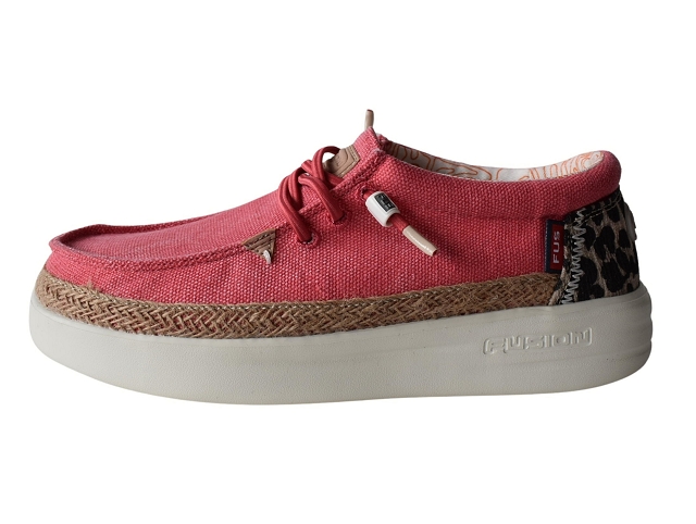 Fusion femme lily linen rose et violet6322502_2