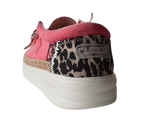 Fusion femme lily linen rose et violet6322502_3