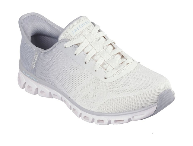 Skechers femme slip ins . glide step excite . 104566 gris
