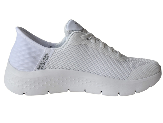 Skechers femme slip ins . go walk flex . 124836 blanc6327902_3