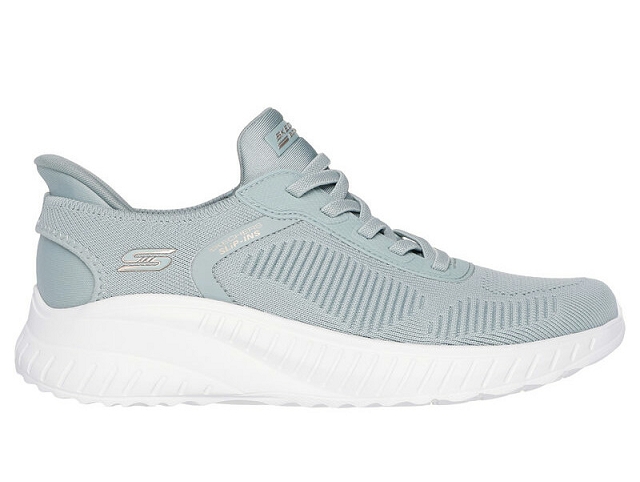 Skechers femme slip ins . bobs sport squad . 117497 vert6328201_2