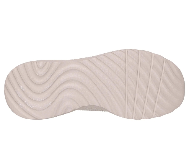 Skechers femme slip ins . bobs sport squad . 117497 beige6328202_4