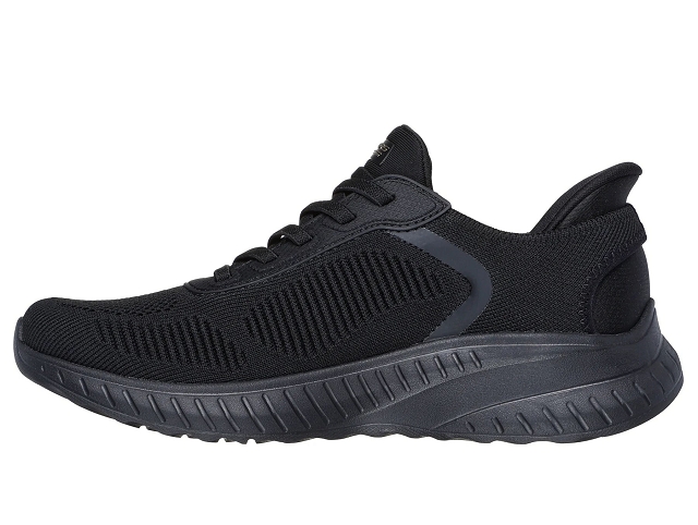 Skechers femme slip ins . bobs sport squad . 117497 noir6328204_3