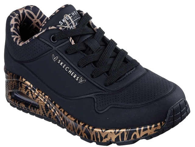 Skechers femme uno loving . 155506 noir