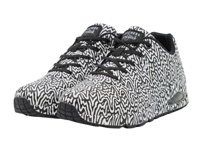 Skechers femme jen stark . uno infinite drip . 177960 noir