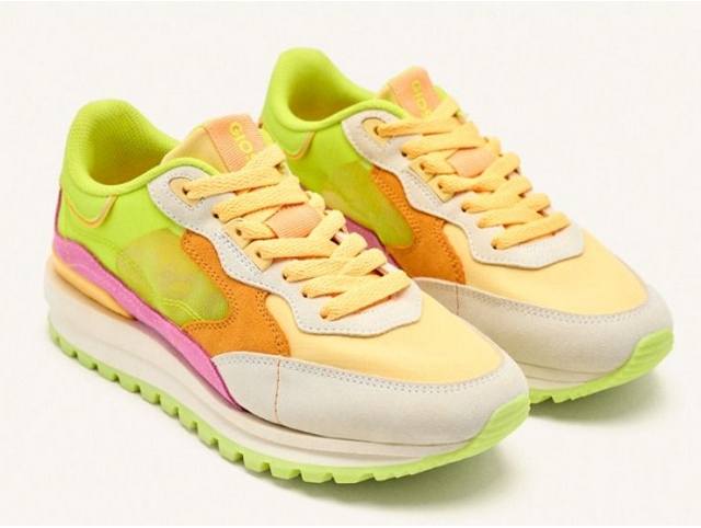 Gioseppo femme iola jaune et orange