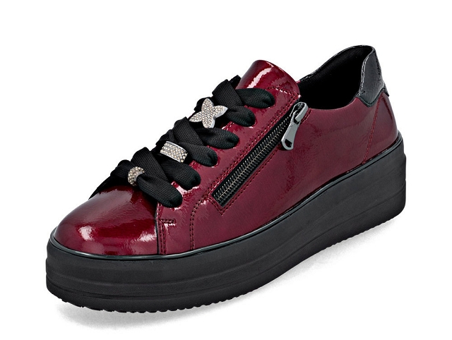 Remonte femme d1c09 rouge