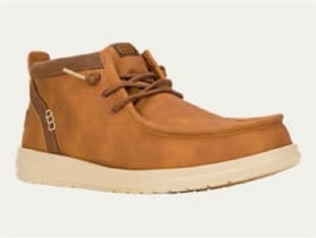 Dude homme wally mid gripr classic marron