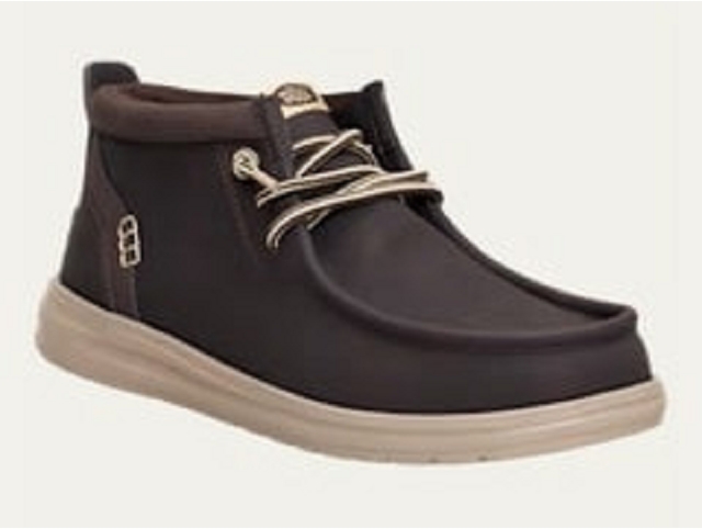 Dude homme wally mid gripr classic marron